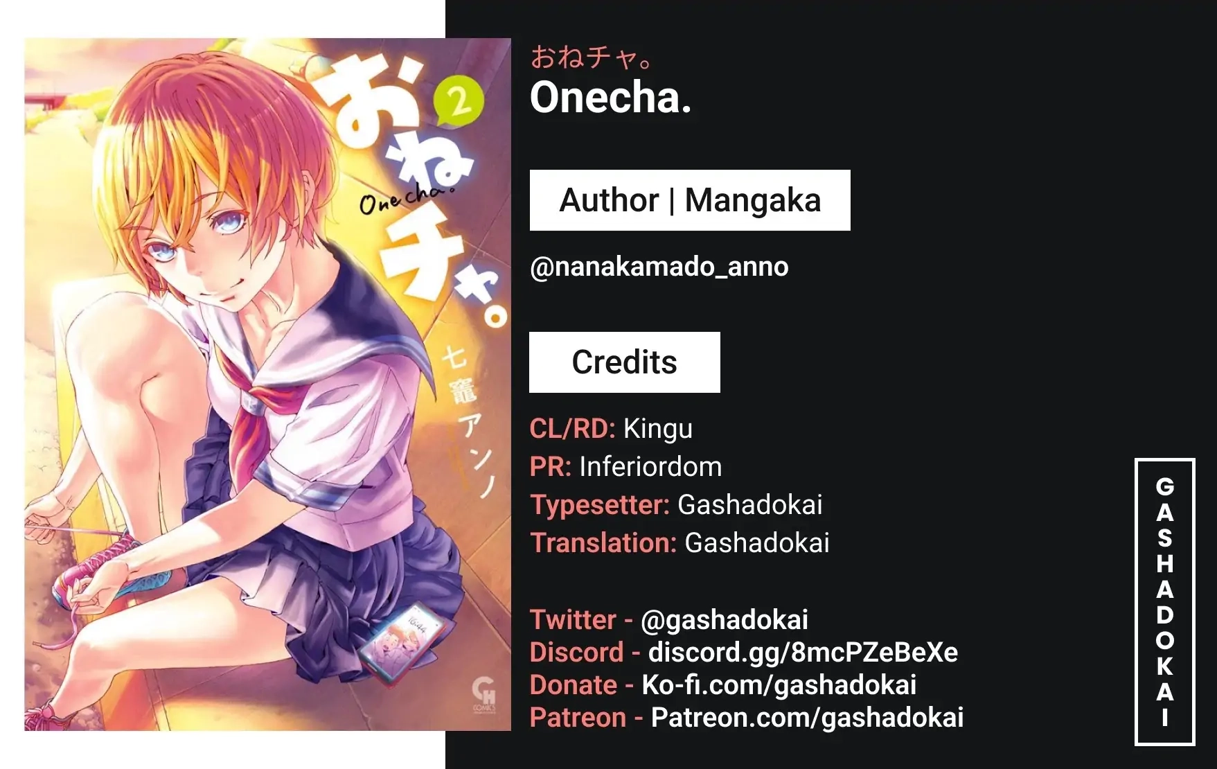 Onecha. Chapter 7 page 37 - 