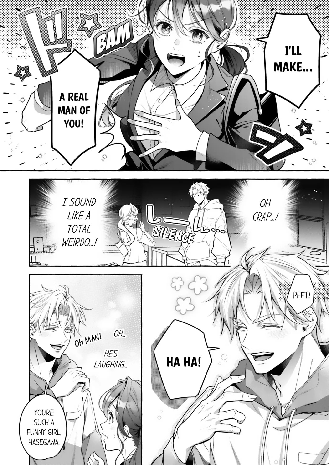 Onegai, Ore ni Aisarete? ~ Toshishita Shachou no Kyuuai wa Amaku Atsuku, Watashi o Tokasu. Chapter 1 page 8 - 