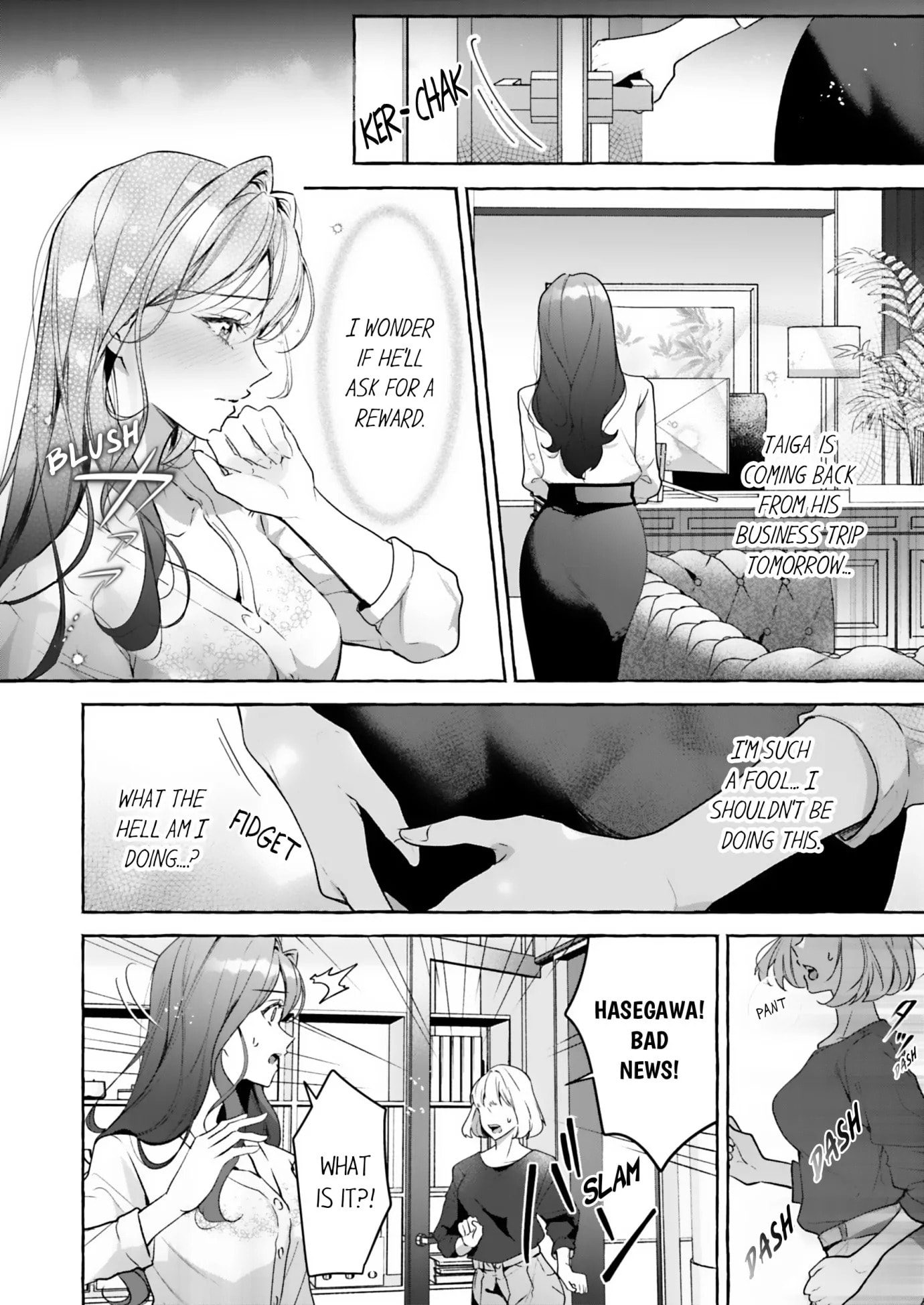 Onegai, Ore ni Aisarete? ~ Toshishita Shachou no Kyuuai wa Amaku Atsuku, Watashi o Tokasu. Chapter 3 page 4 - 