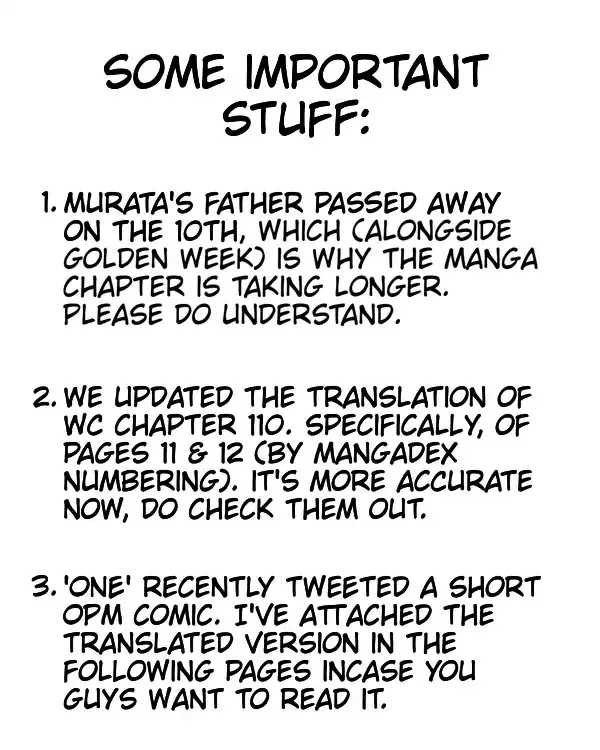 Onepunch-Man (One) Chapter 113 page 21 - 