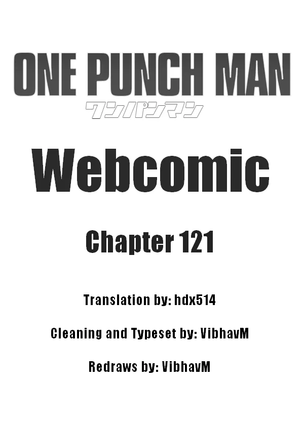 Onepunch-Man (One) Chapter 121 page 1 - 