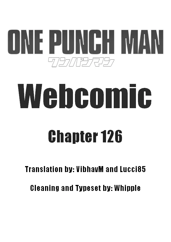 Onepunch-Man (One) Chapter 126 page 1 - 