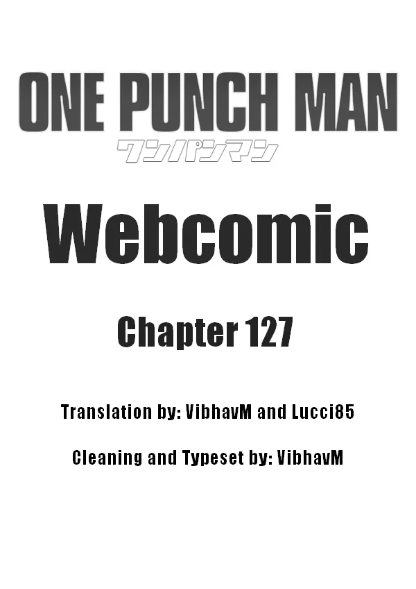 Onepunch-Man (One) Chapter 127 page 1 - 