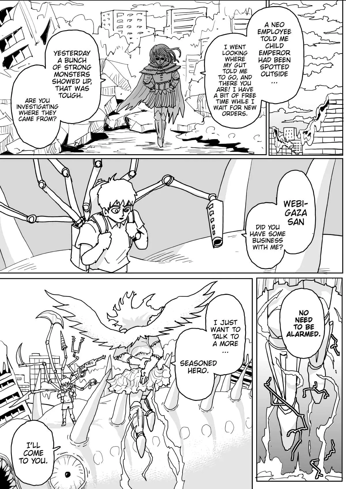 Onepunch-Man (One) Chapter 131 page 4 - 