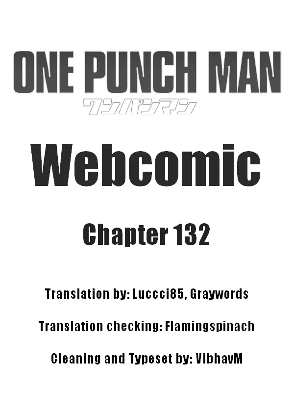 Onepunch-Man (One) Chapter 132 page 1 - 