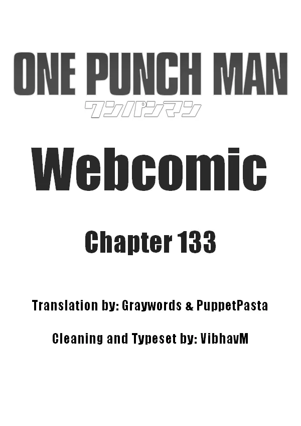 Onepunch-Man (One) Chapter 133 page 1 - 