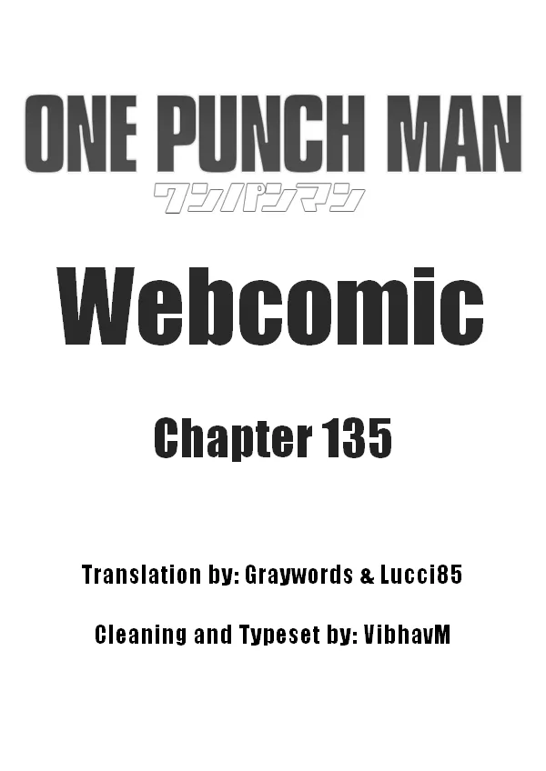 Onepunch-Man (One) Chapter 135 page 1 - 