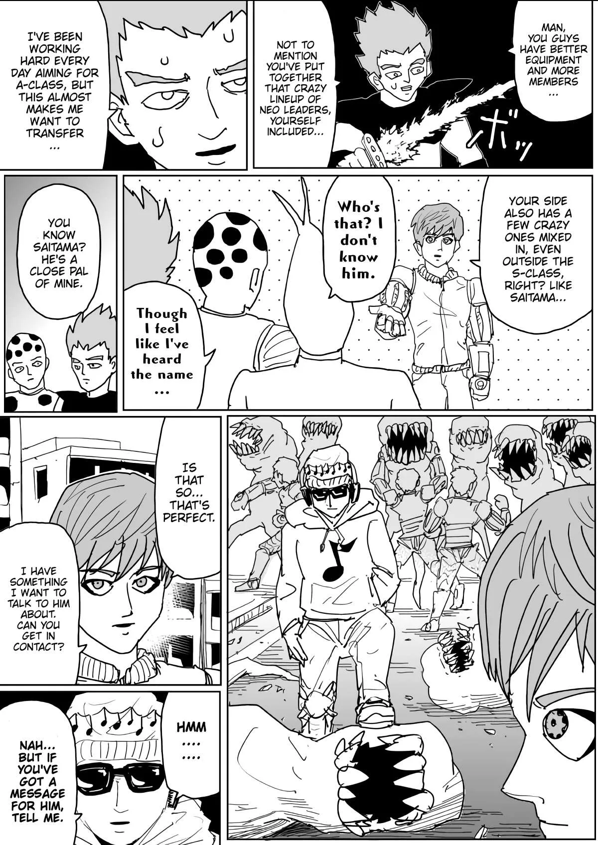 Onepunch-Man (One) Chapter 138 page 8 - 