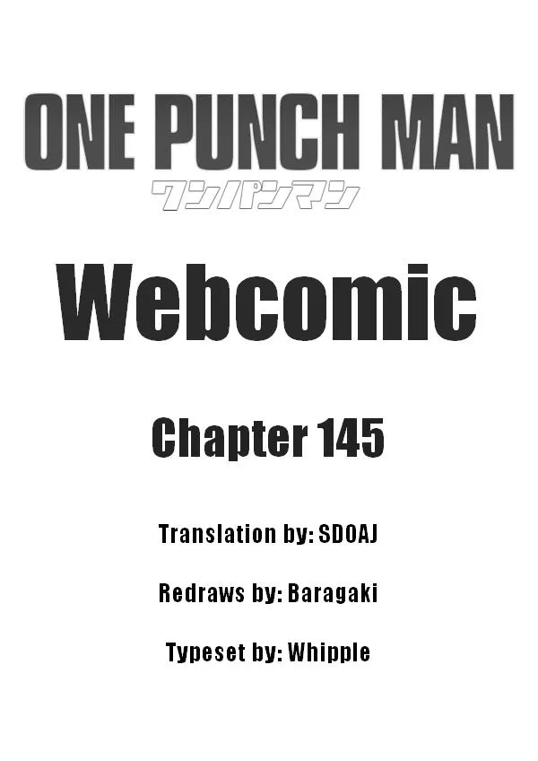 Onepunch-Man (One) Chapter 145 page 1 - 