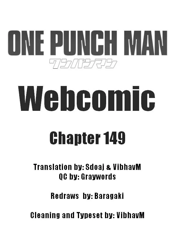 Onepunch-Man (One) Chapter 149 page 1 - 