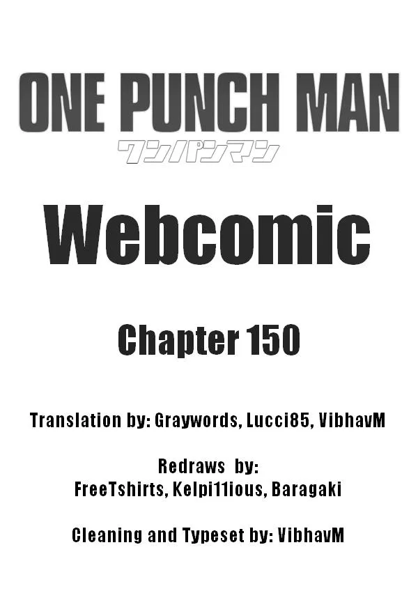 Onepunch-Man (One) Chapter 150 page 1 - 