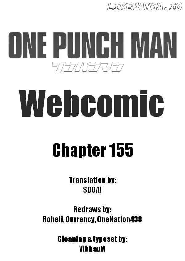 Onepunch-Man (One) Chapter 155 page 1 - 