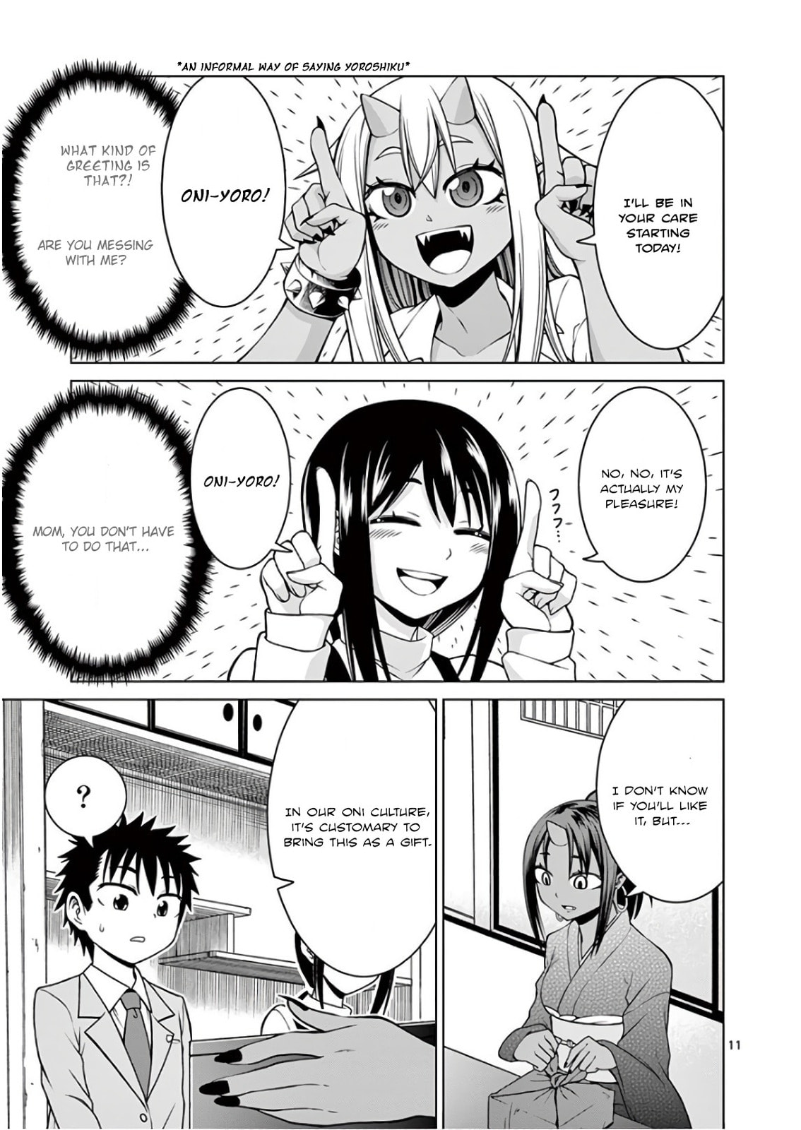 Oni Gyaru-san! Kikisemaru!! Chapter 1 page 14 - 