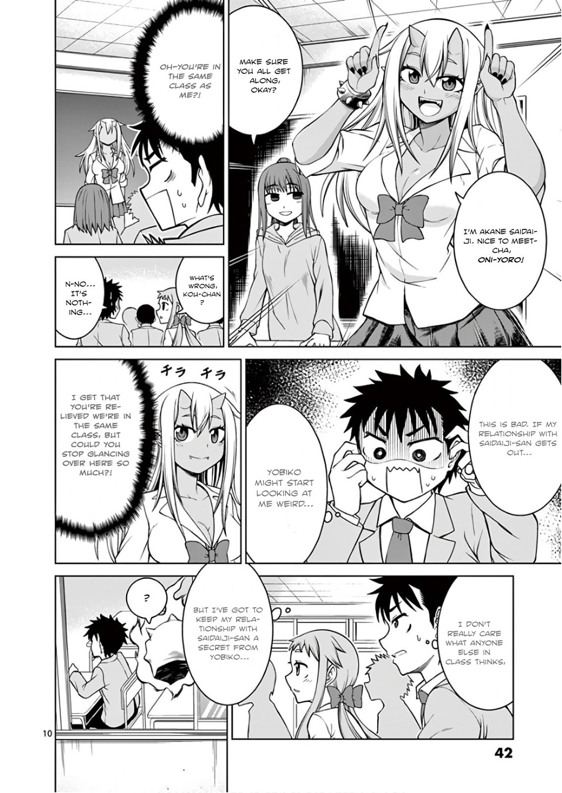 Oni Gyaru-san! Kikisemaru!! Chapter 2 page 10 - 