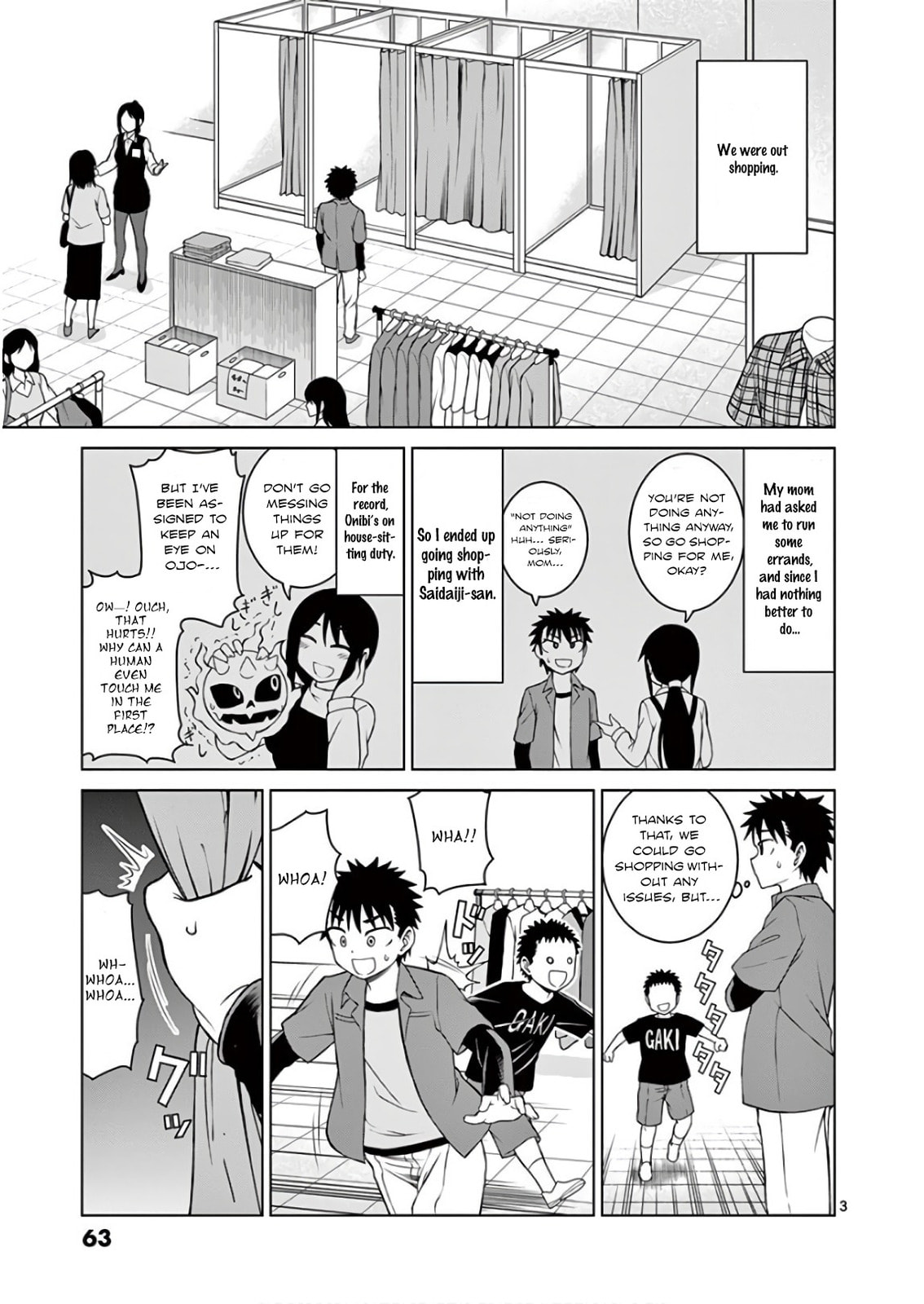 Oni Gyaru-san! Kikisemaru!! Chapter 3 page 3 - 