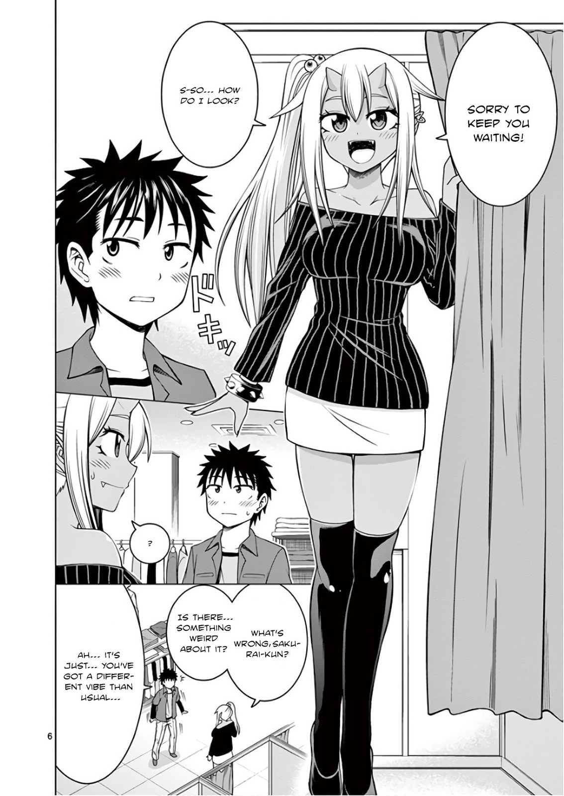 Oni Gyaru-san! Kikisemaru!! Chapter 3 page 6 - 