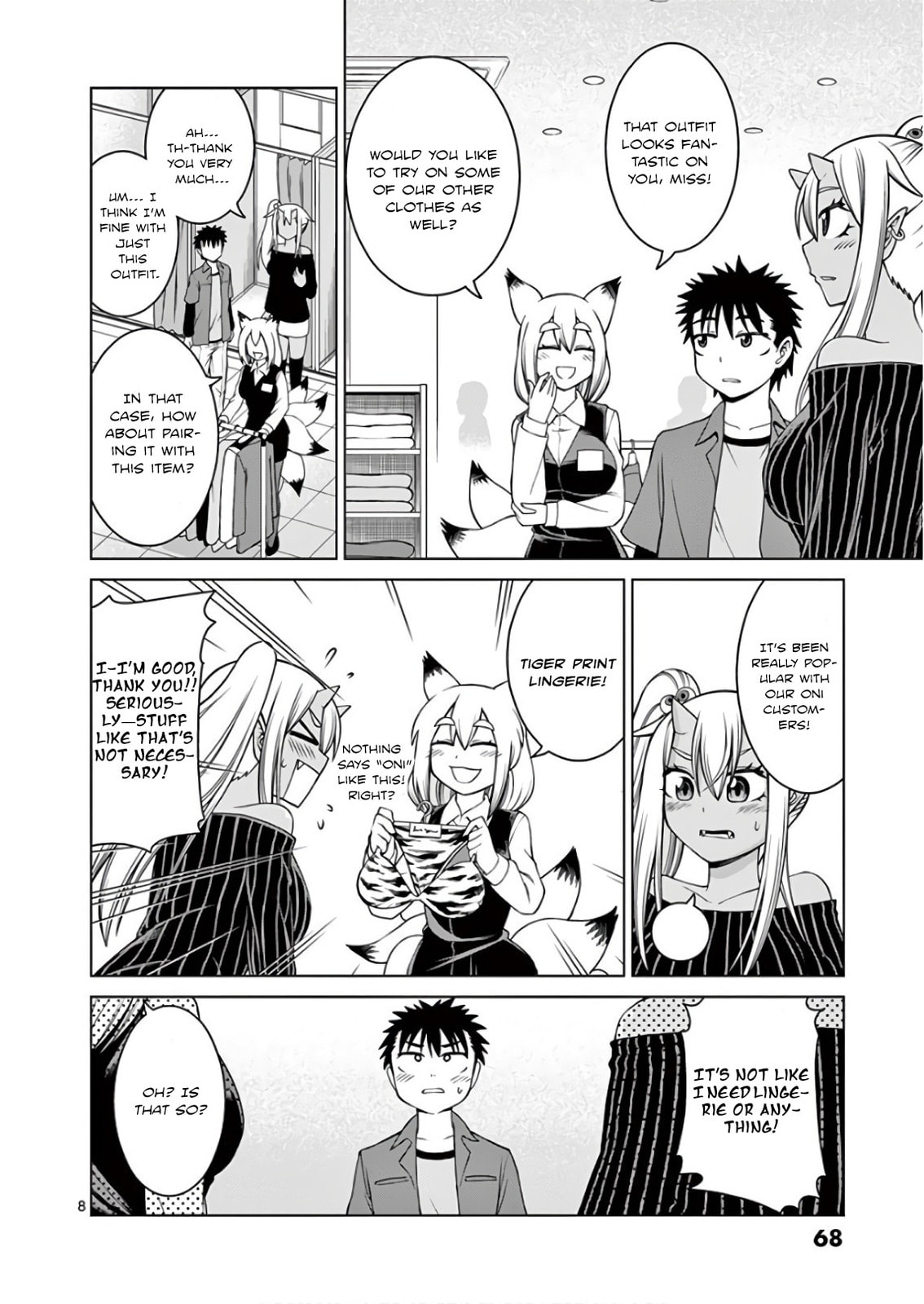 Oni Gyaru-san! Kikisemaru!! Chapter 3 page 8 - 