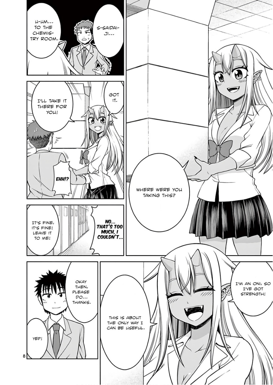 Oni Gyaru-san! Kikisemaru!! Chapter 4 page 8 - 
