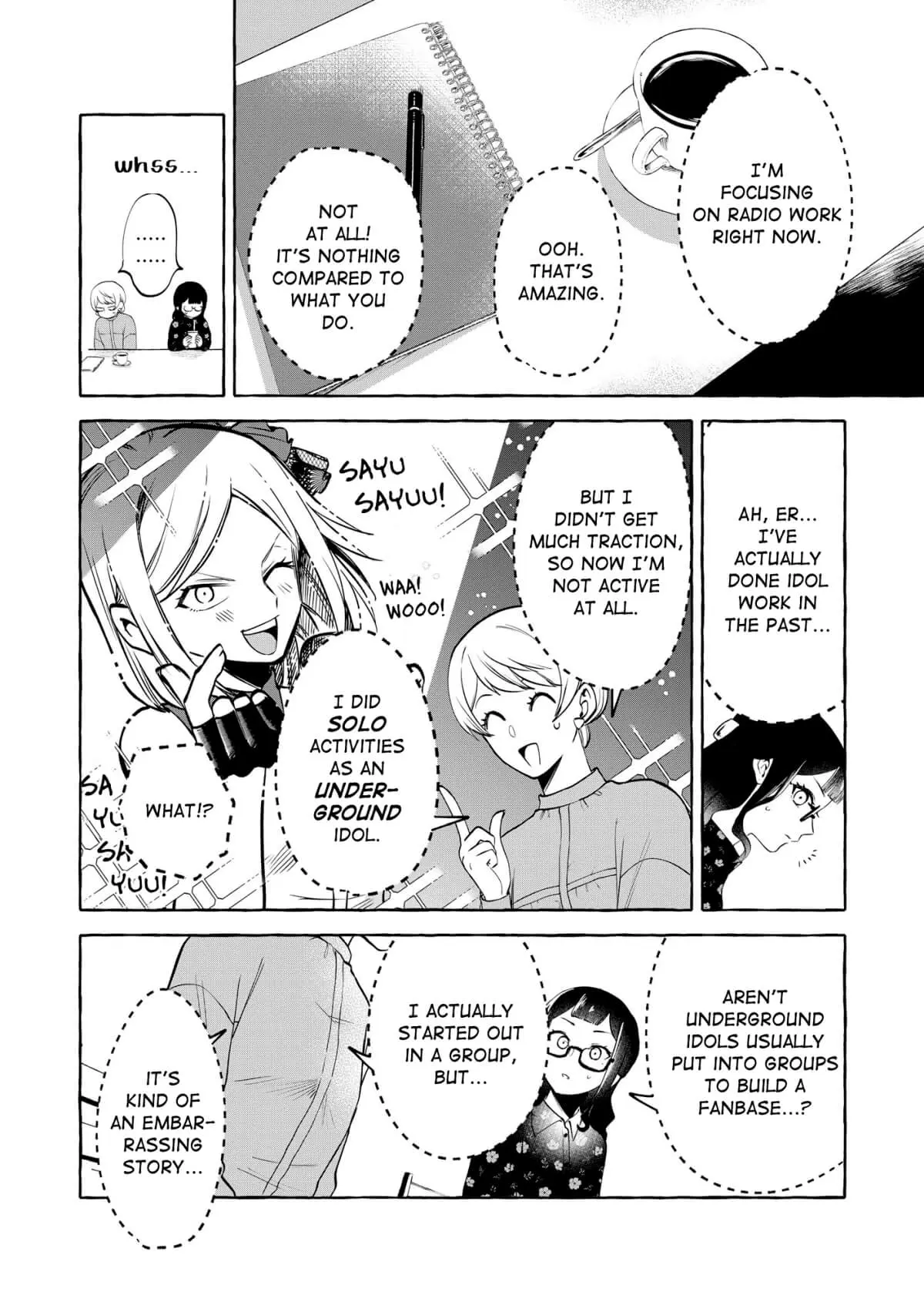 Oni Ure Idol ga Kyou mo Watashi wo Oshitekuru Chapter 10 page 11 - 