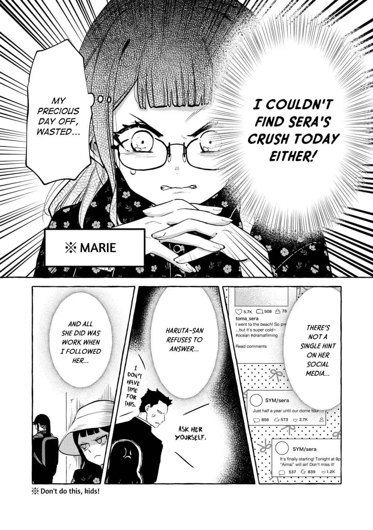 Oni Ure Idol ga Kyou mo Watashi wo Oshitekuru Chapter 10 page 4 - 