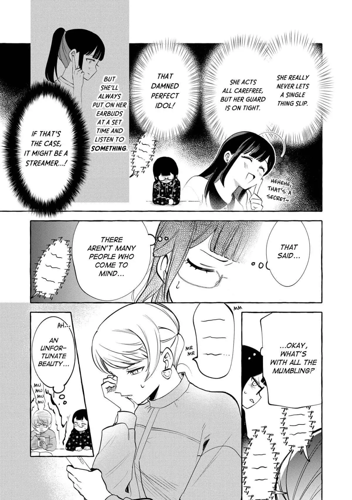 Oni Ure Idol ga Kyou mo Watashi wo Oshitekuru Chapter 10 page 5 - 