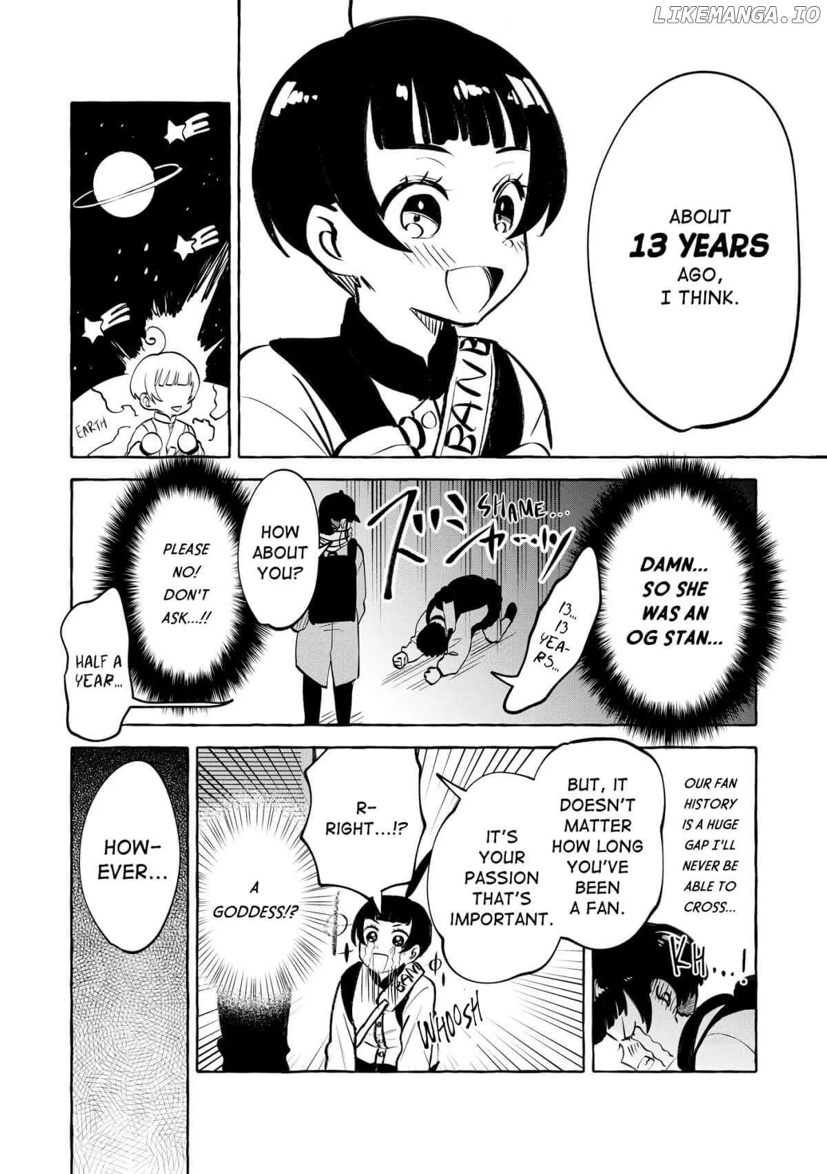 Oni Ure Idol ga Kyou mo Watashi wo Oshitekuru Chapter 12.1 page 5 - 