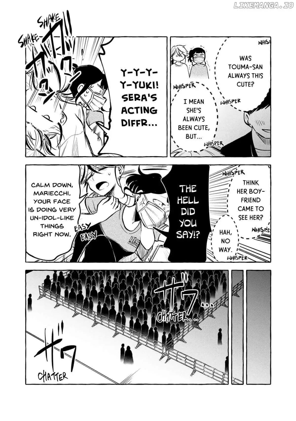 Oni Ure Idol ga Kyou mo Watashi wo Oshitekuru Chapter 15 page 18 - 