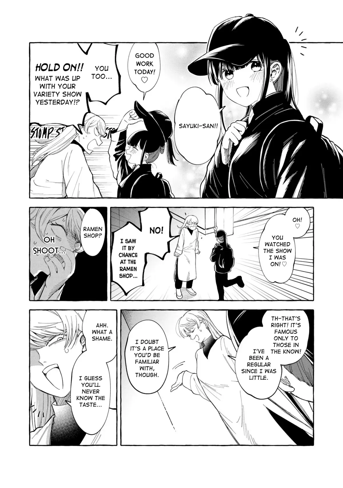 Oni Ure Idol ga Kyou mo Watashi wo Oshitekuru Chapter 3 page 8 - 