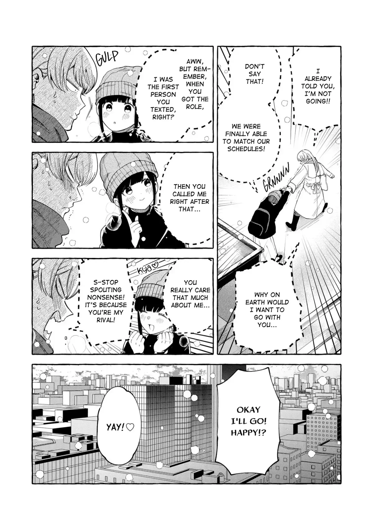 Oni Ure Idol ga Kyou mo Watashi wo Oshitekuru Chapter 5 page 9 - 