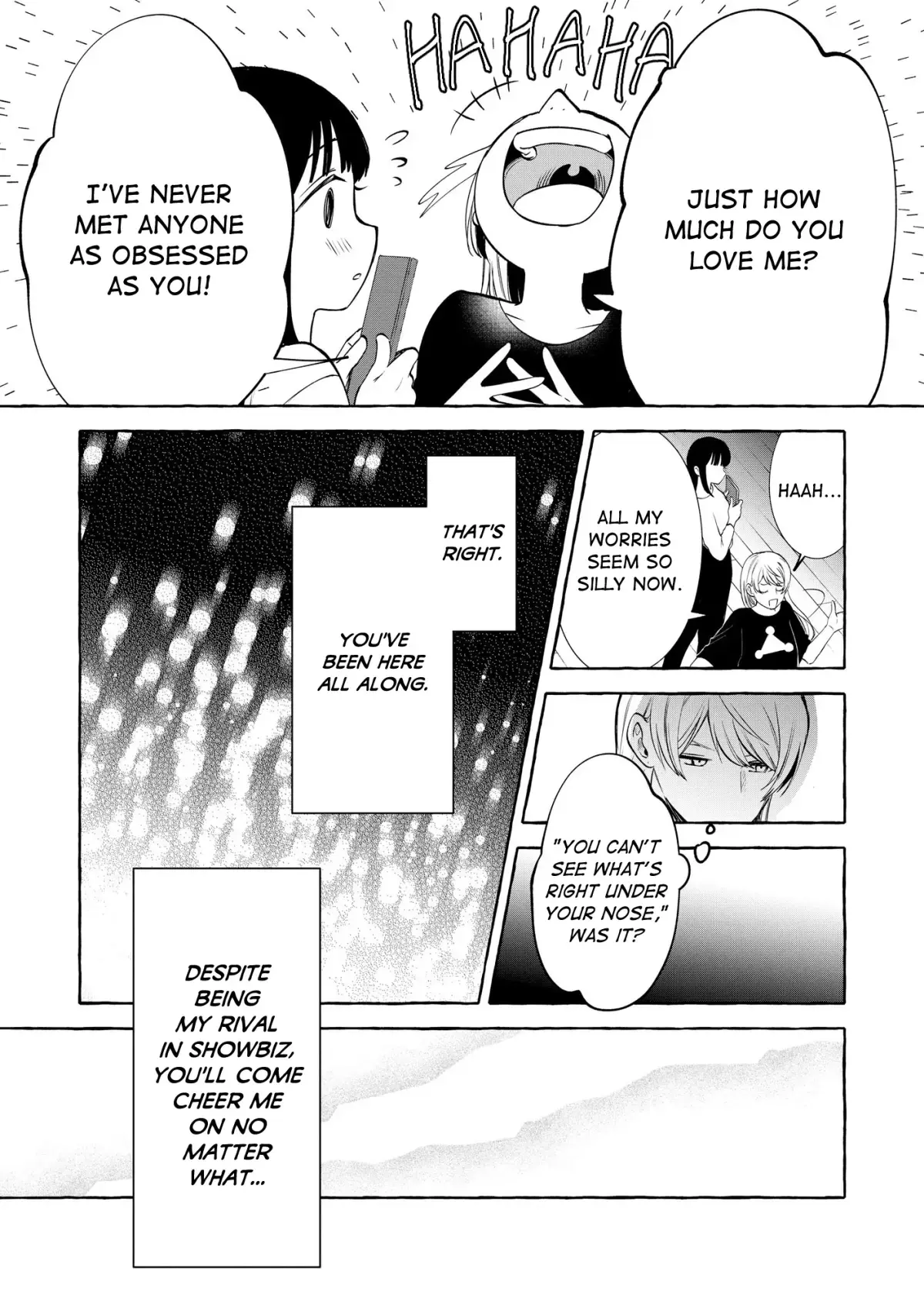 Oni Ure Idol ga Kyou mo Watashi wo Oshitekuru Chapter 8 page 19 - 