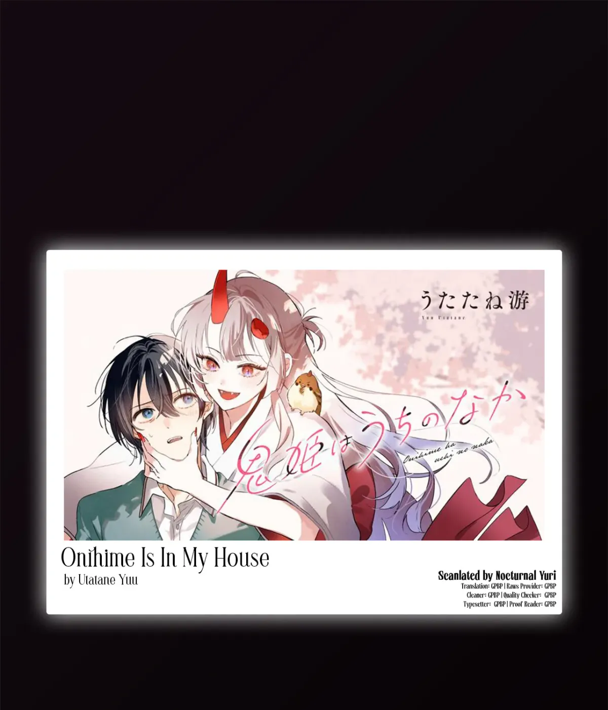 Onihime wa Uchi no Naka Chapter 1.1 page 37 - 