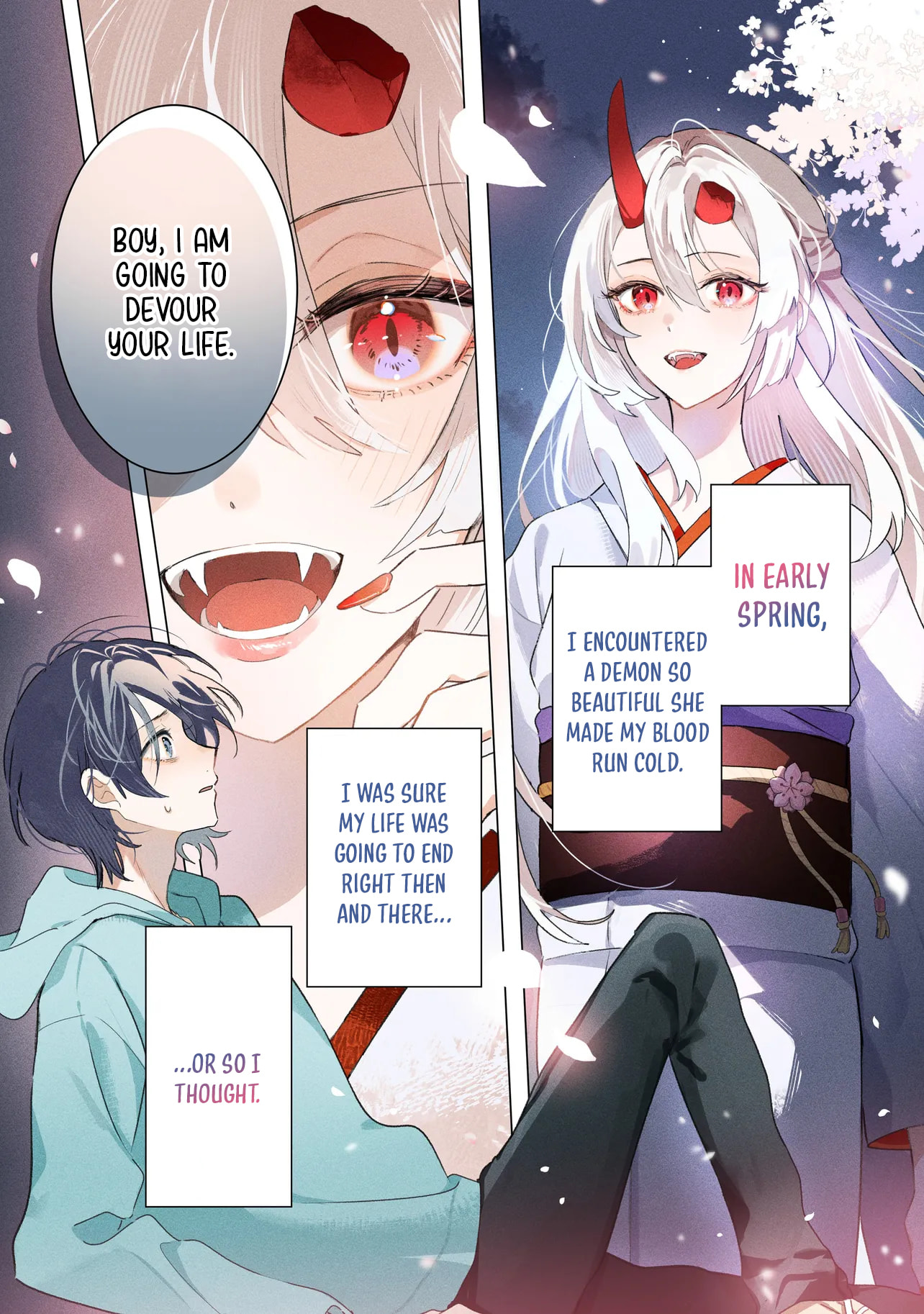 Onihime wa Uchi no Naka Chapter 1 page 1 - 