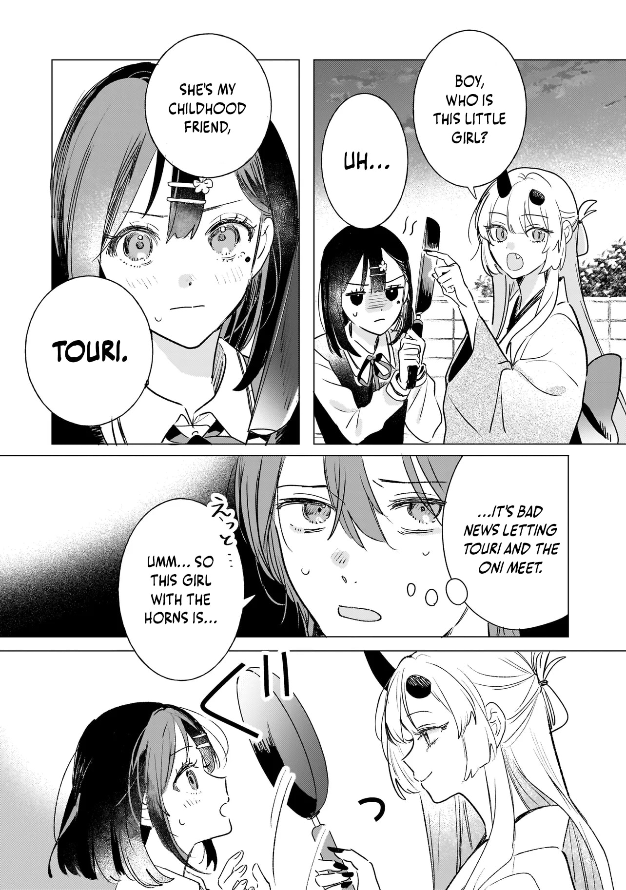 Onihime wa Uchi no Naka Chapter 2.1 page 11 - 