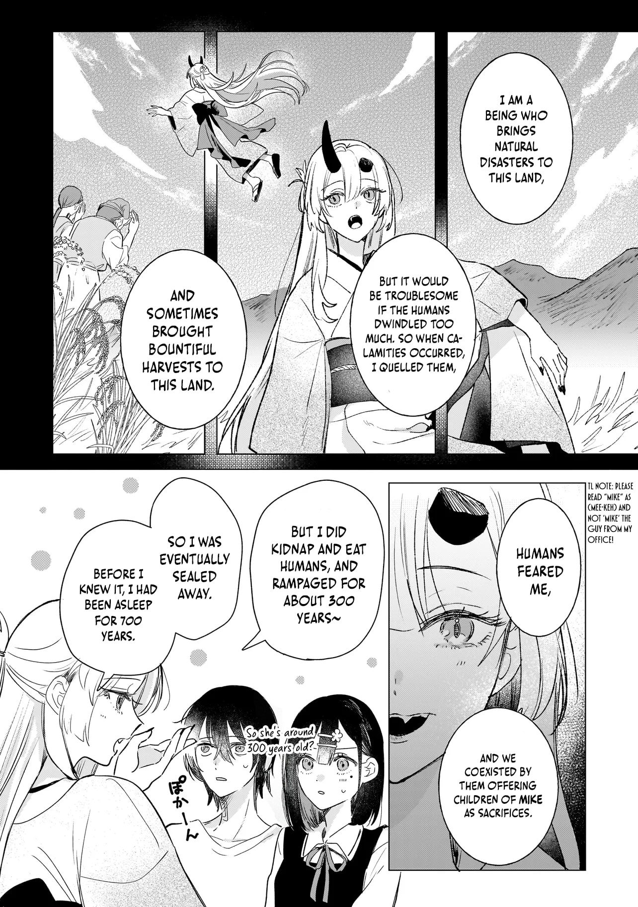 Onihime wa Uchi no Naka Chapter 2.1 page 13 - 