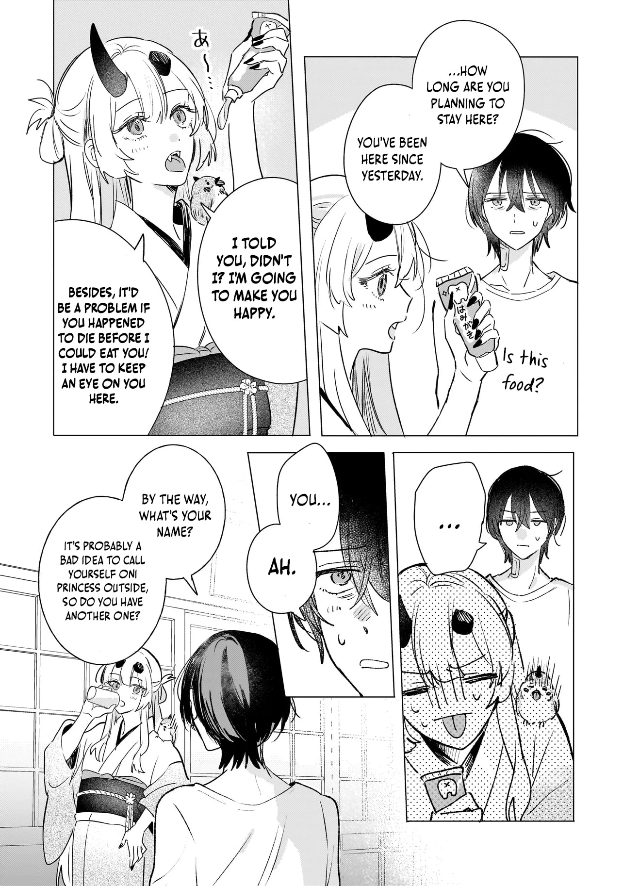 Onihime wa Uchi no Naka Chapter 2.1 page 6 - 