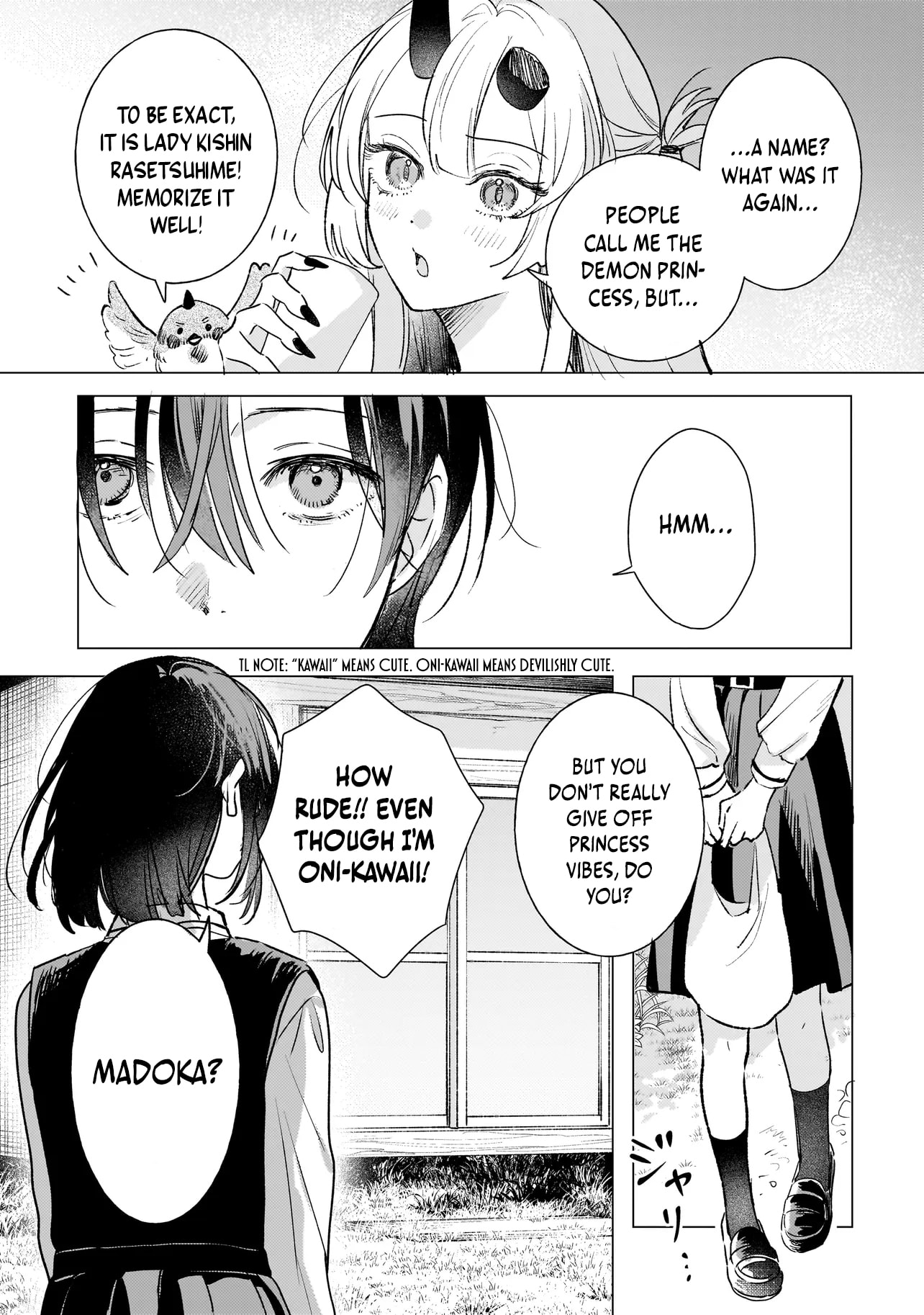 Onihime wa Uchi no Naka Chapter 2.1 page 7 - 