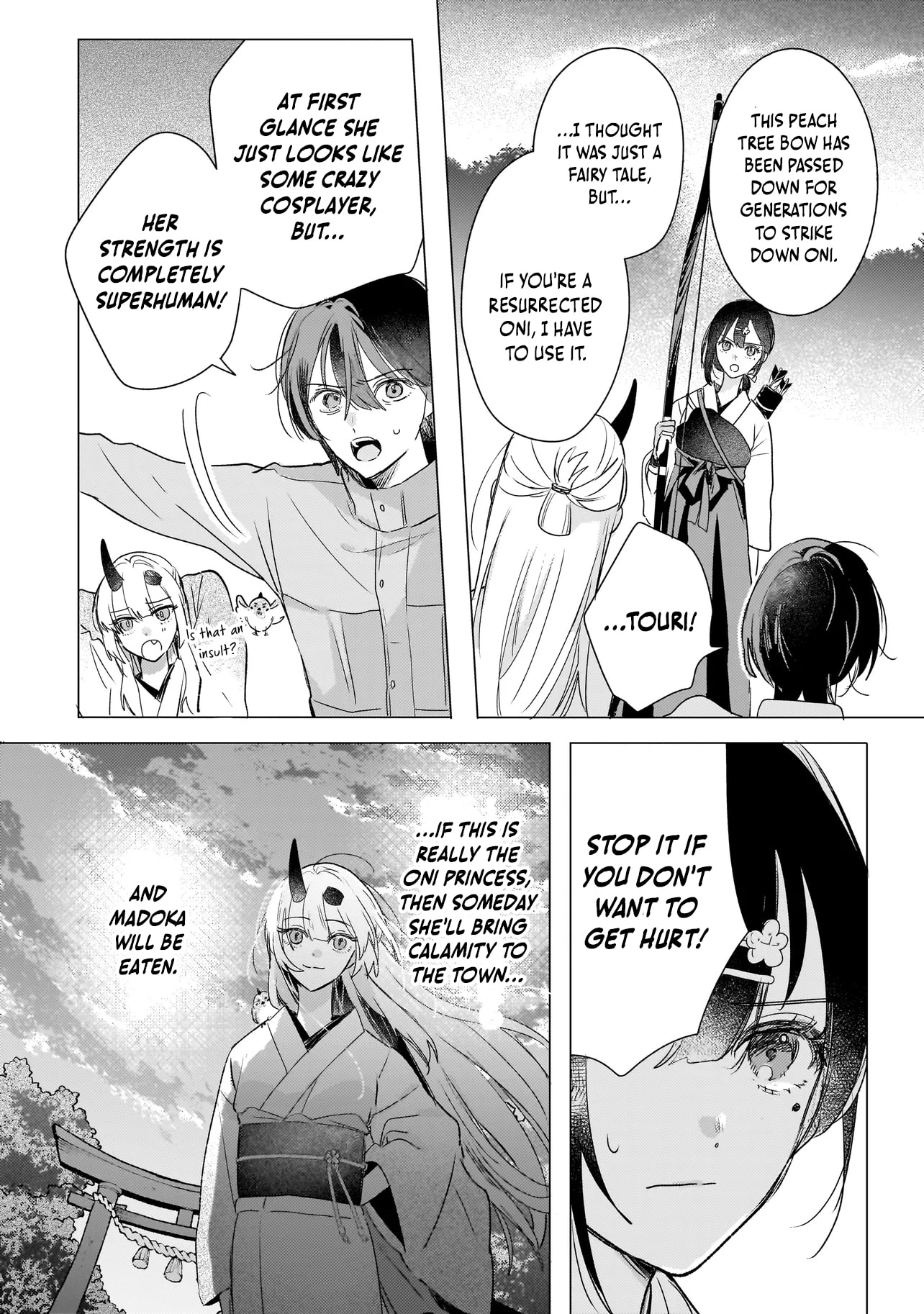 Onihime wa Uchi no Naka Chapter 2.2 page 2 - 