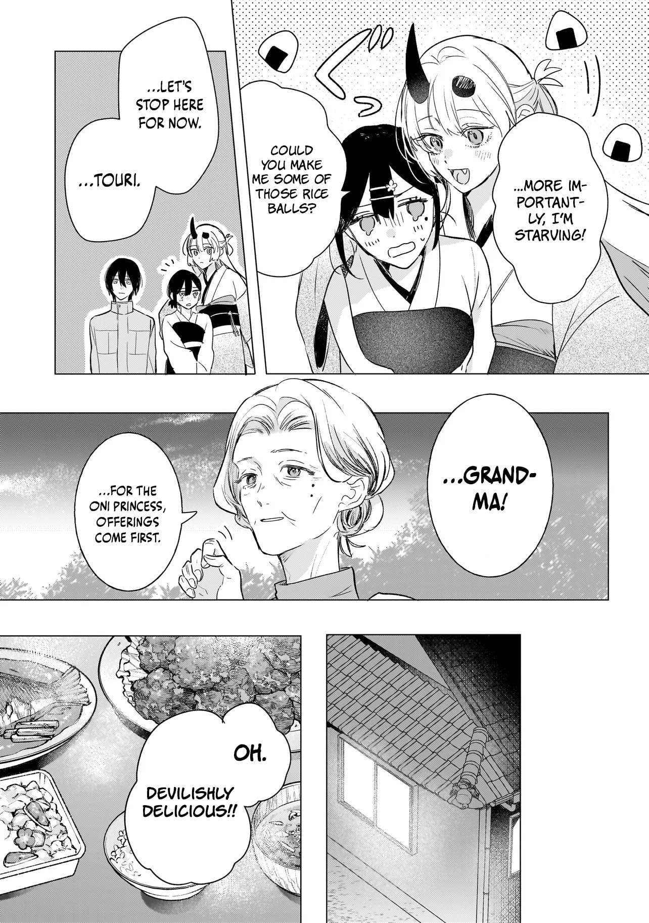 Onihime wa Uchi no Naka Chapter 2.2 page 12 - 