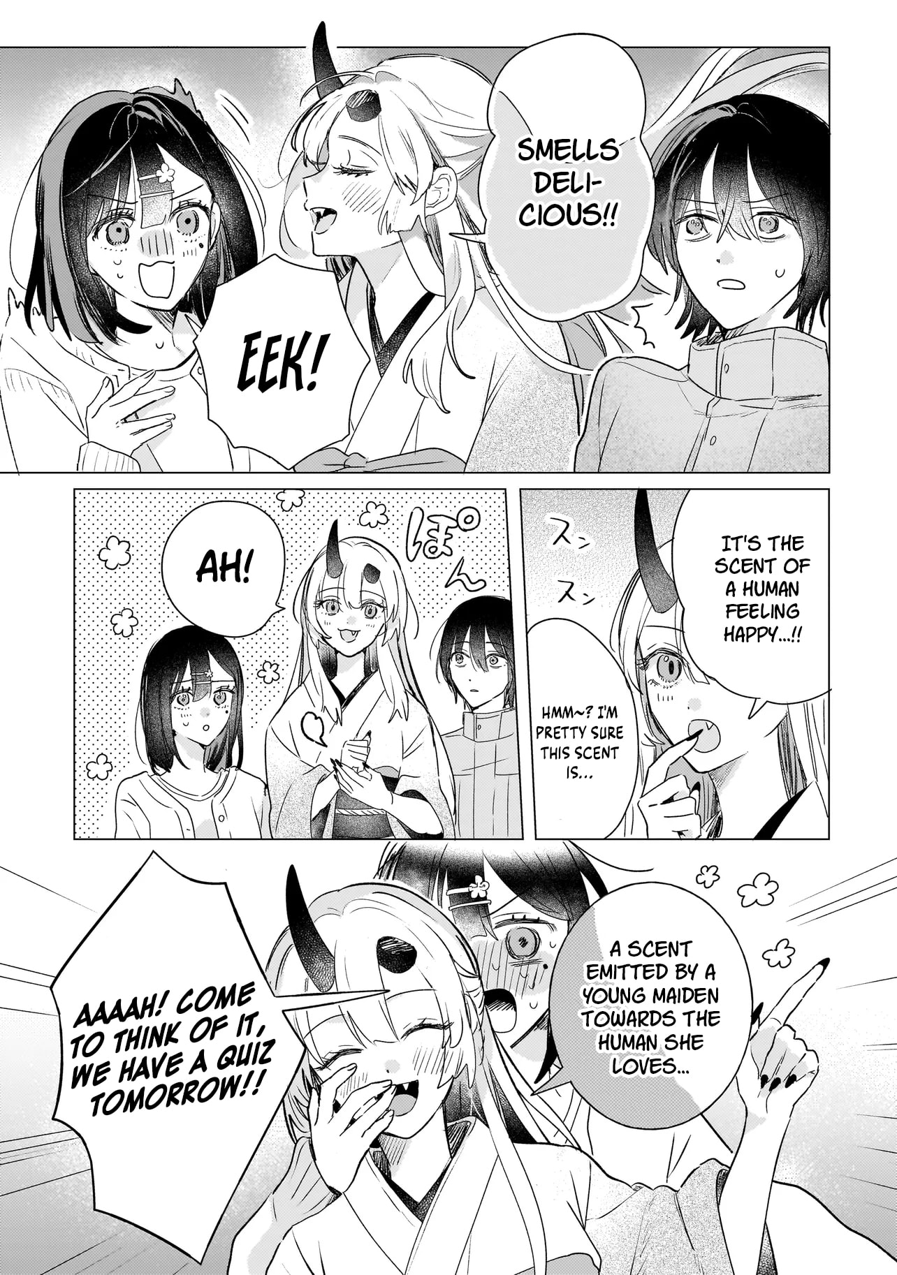 Onihime wa Uchi no Naka Chapter 2.2 page 17 - 