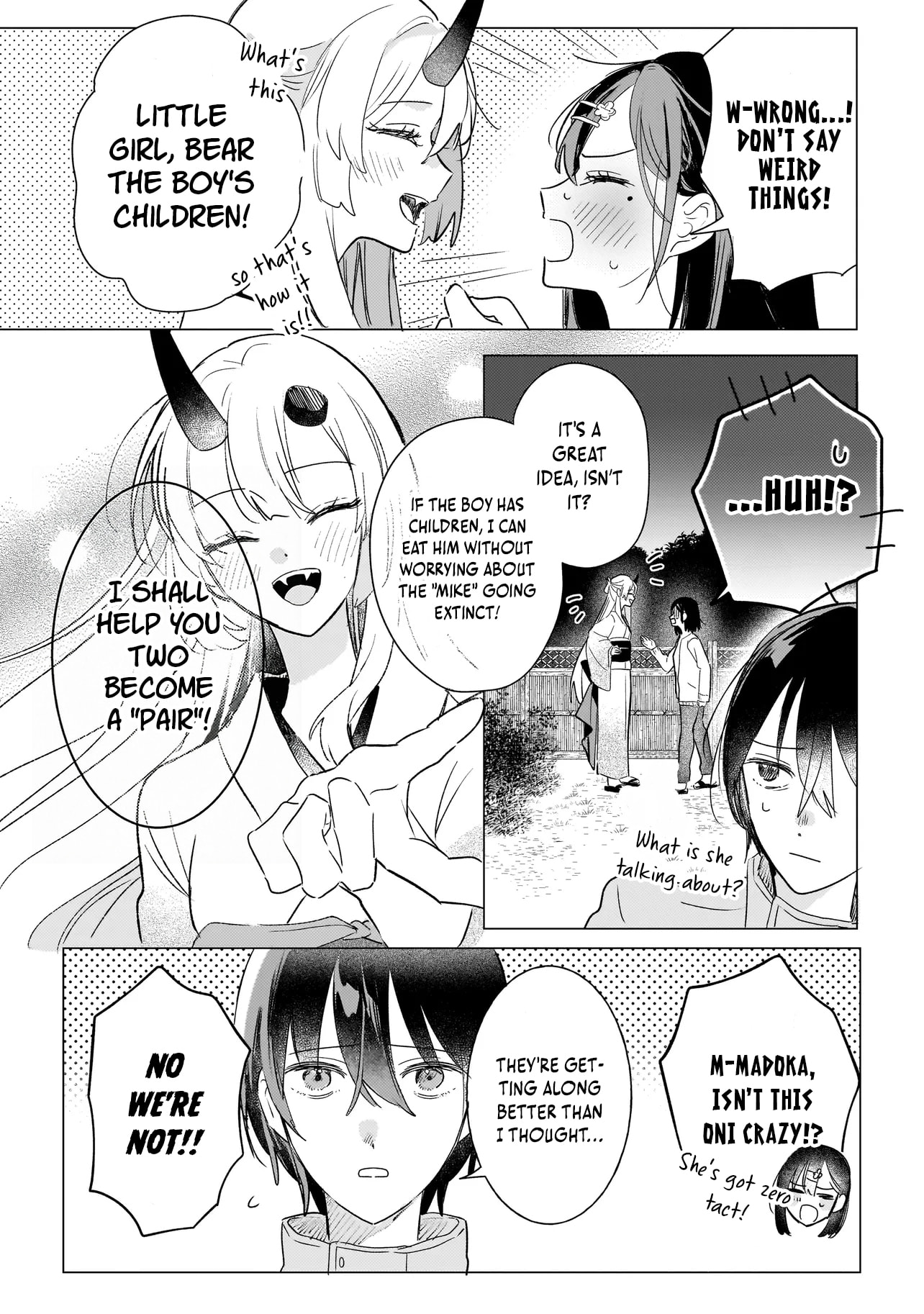 Onihime wa Uchi no Naka Chapter 2.2 page 18 - 