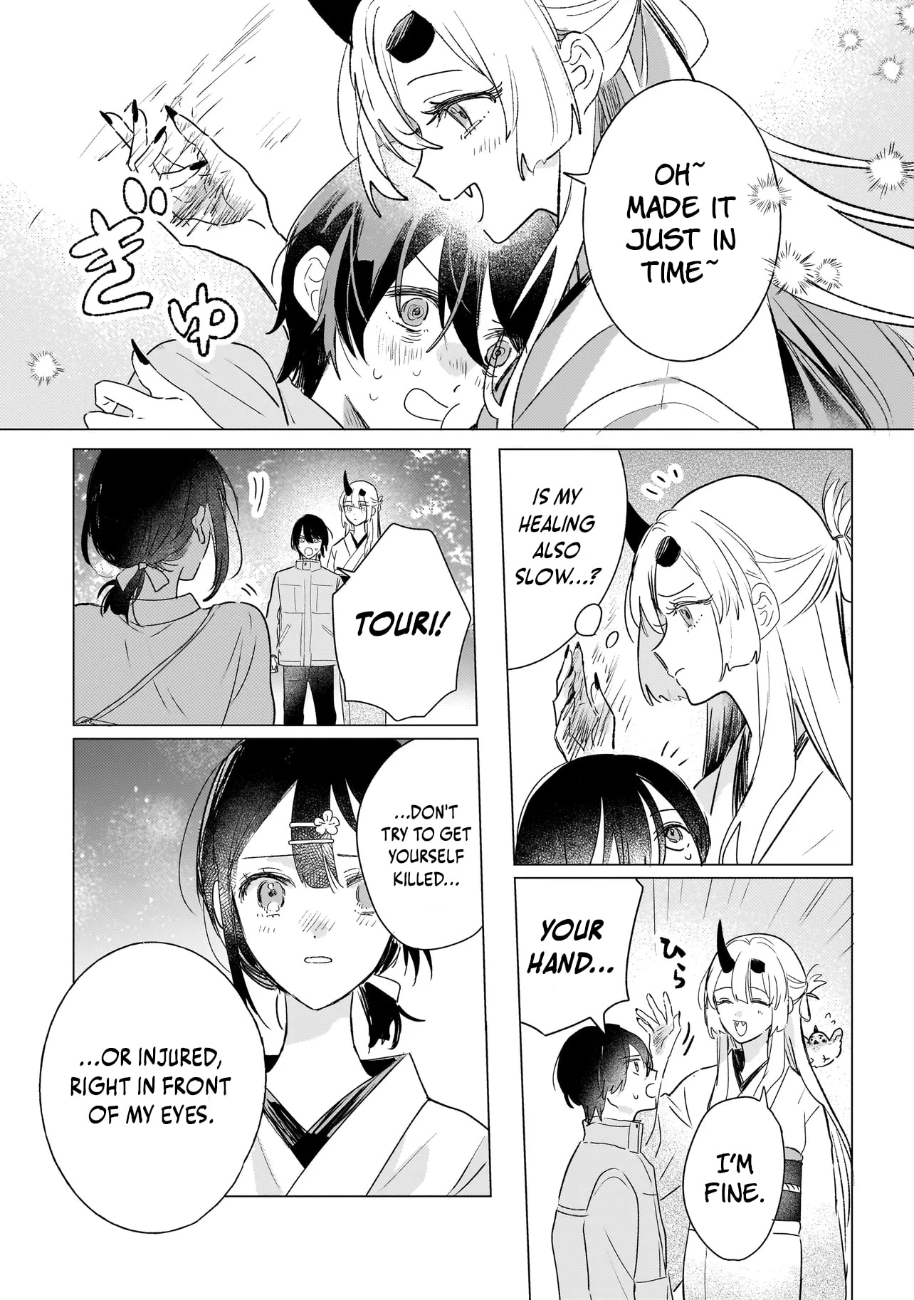 Onihime wa Uchi no Naka Chapter 2.2 page 9 - 