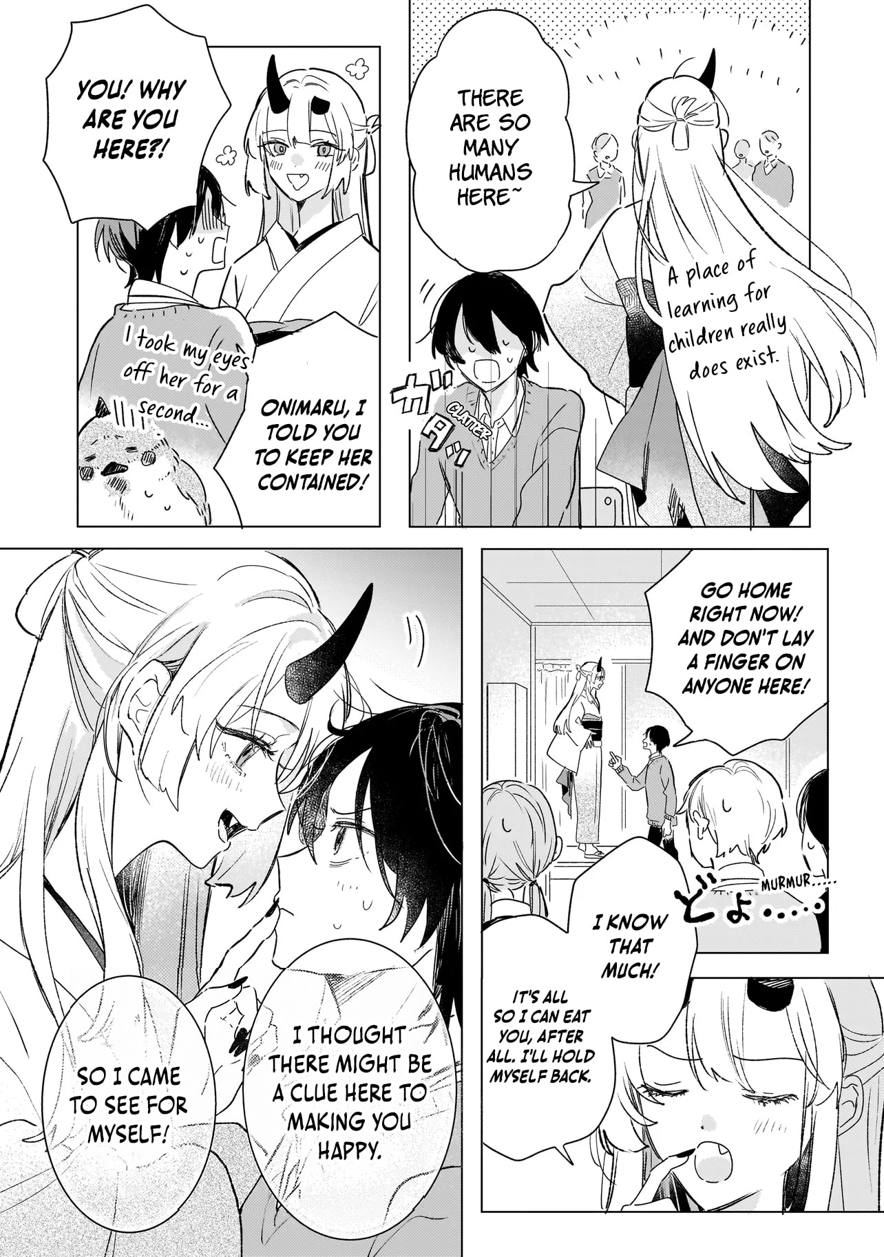 Onihime wa Uchi no Naka Chapter 3.1 page 11 - 