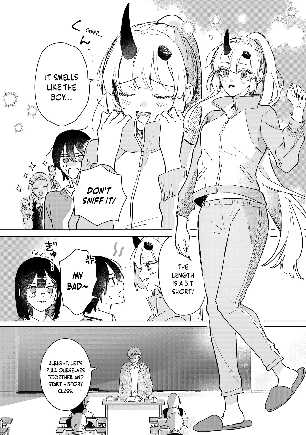 Onihime wa Uchi no Naka Chapter 3.1 page 16 - 
