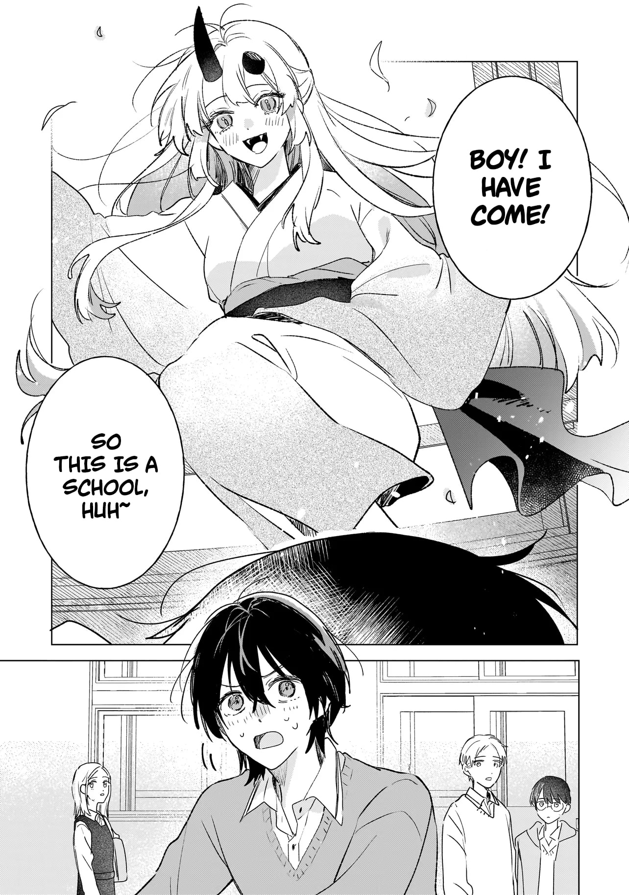 Onihime wa Uchi no Naka Chapter 3.1 page 10 - 
