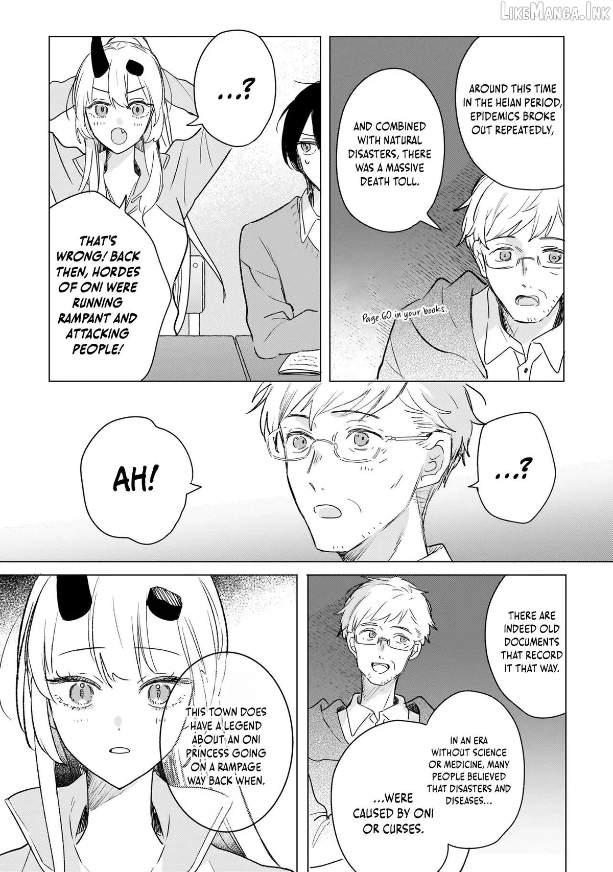 Onihime wa Uchi no Naka Chapter 3.2 page 1 - 