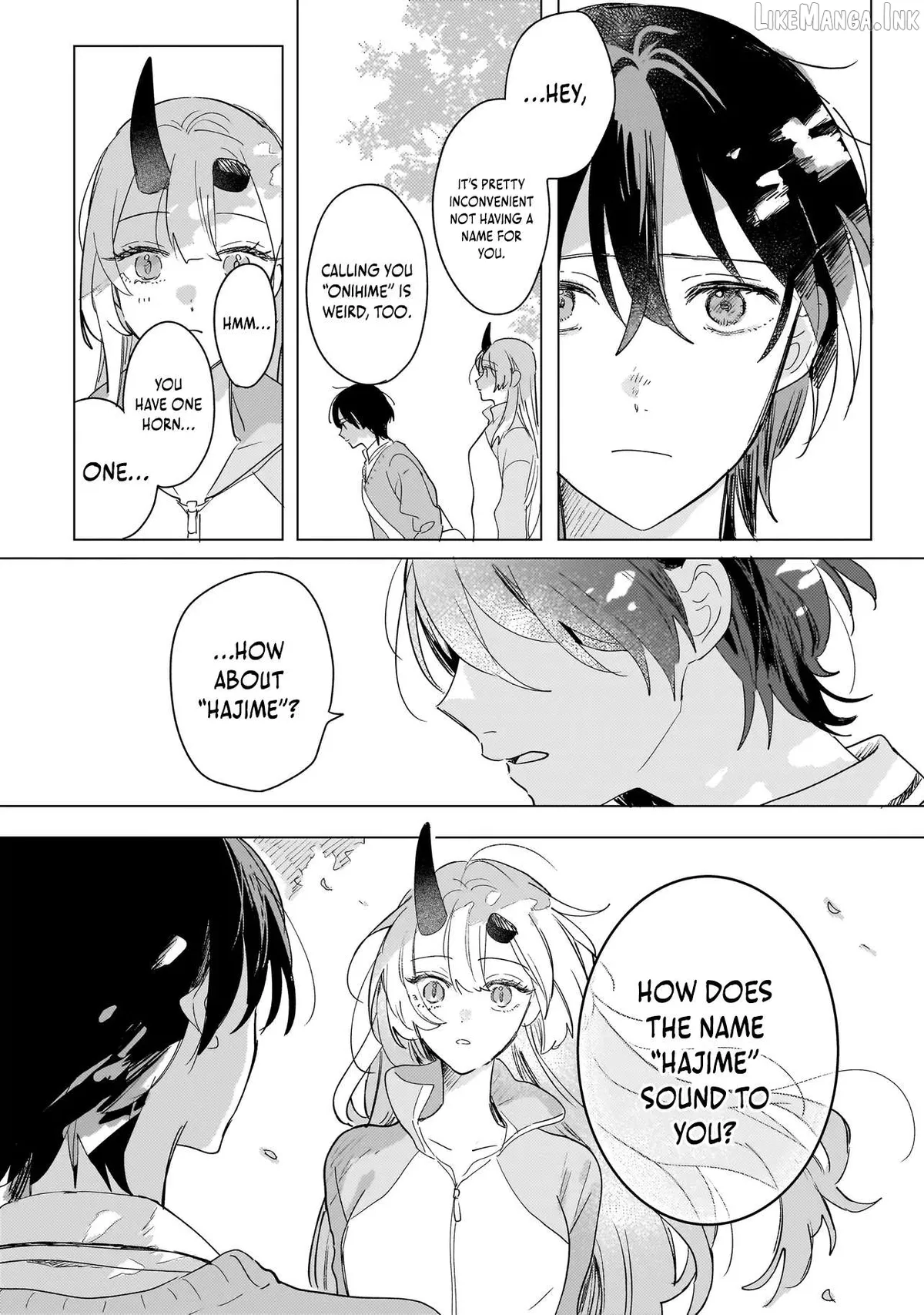 Onihime wa Uchi no Naka Chapter 3.2 page 12 - 