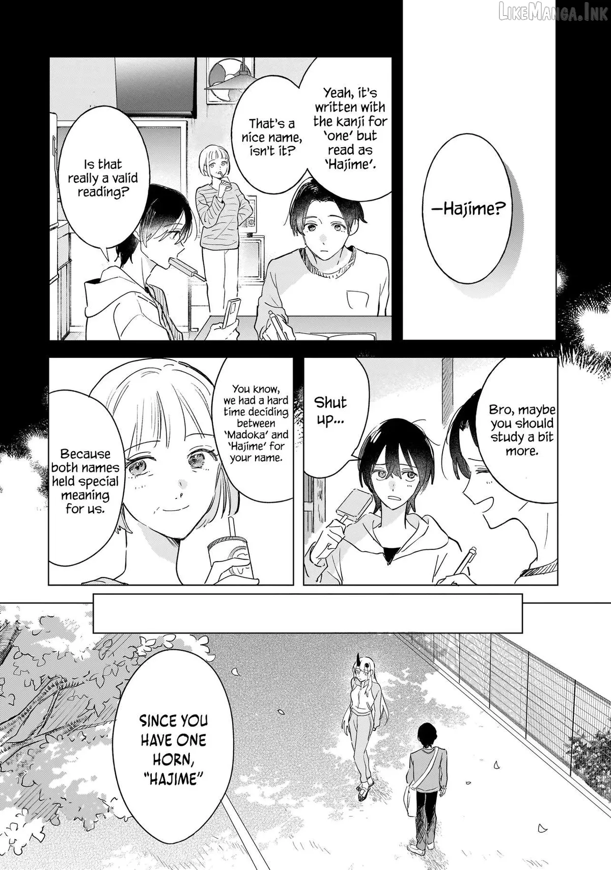 Onihime wa Uchi no Naka Chapter 3.2 page 13 - 