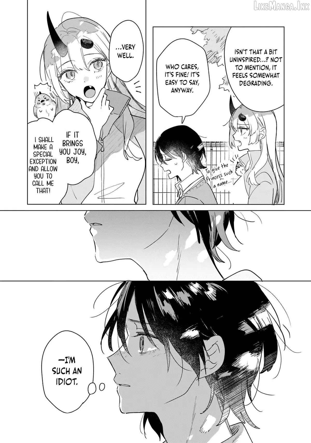 Onihime wa Uchi no Naka Chapter 3.2 page 14 - 