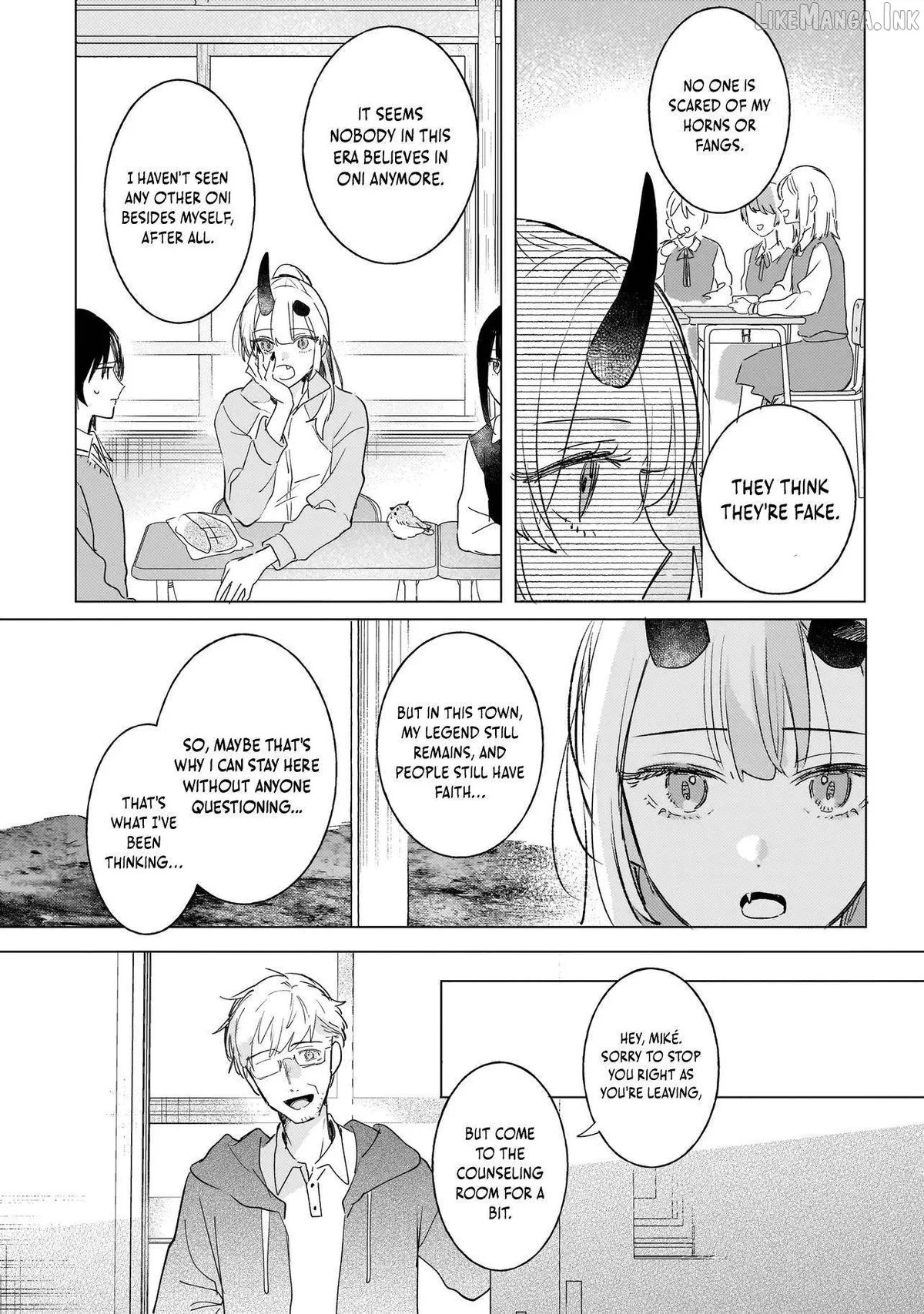 Onihime wa Uchi no Naka Chapter 3.2 page 4 - 