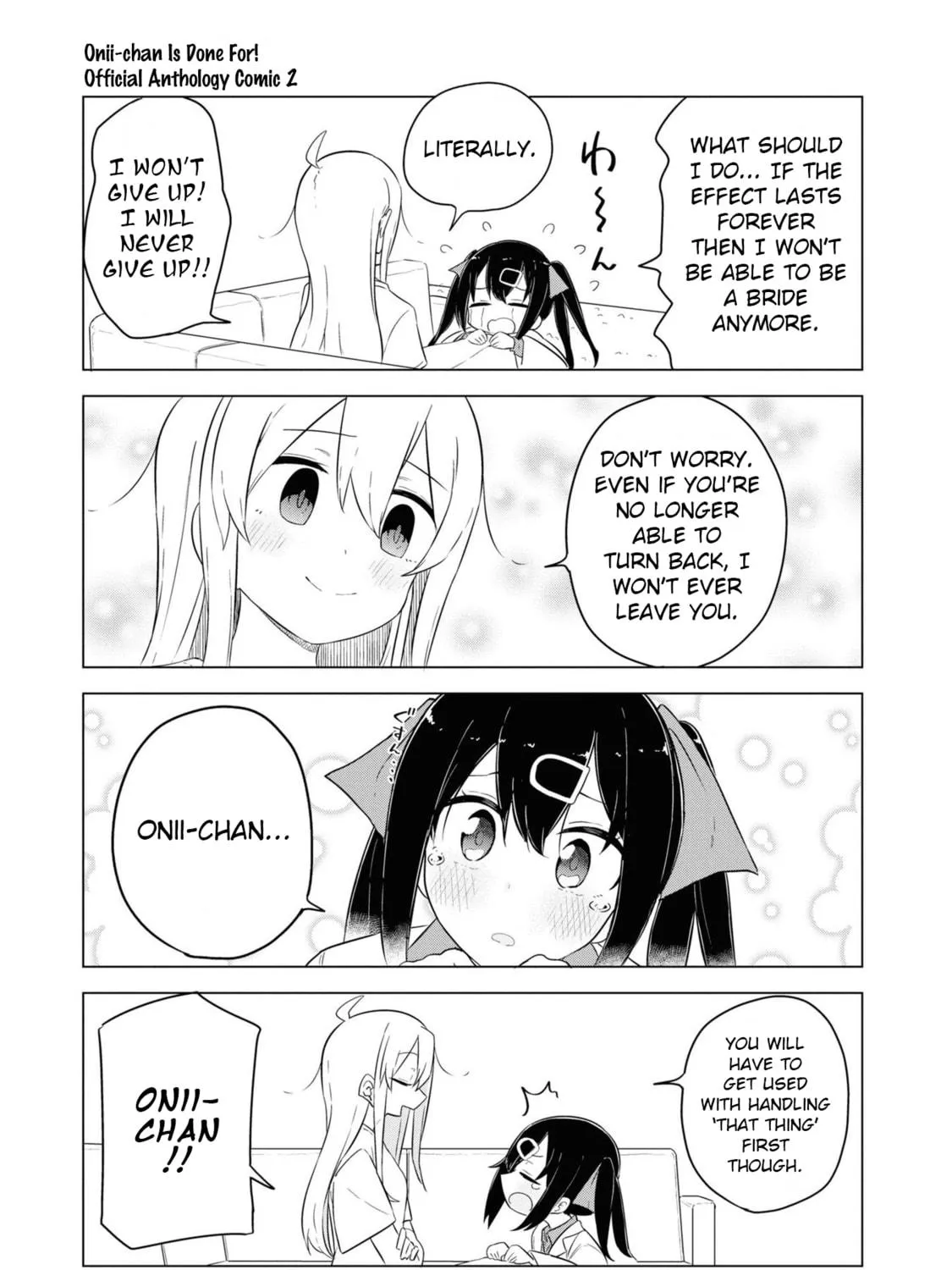 Onii-chan Is Done For! Official Anthology Comic Chapter 28 page 9 - 